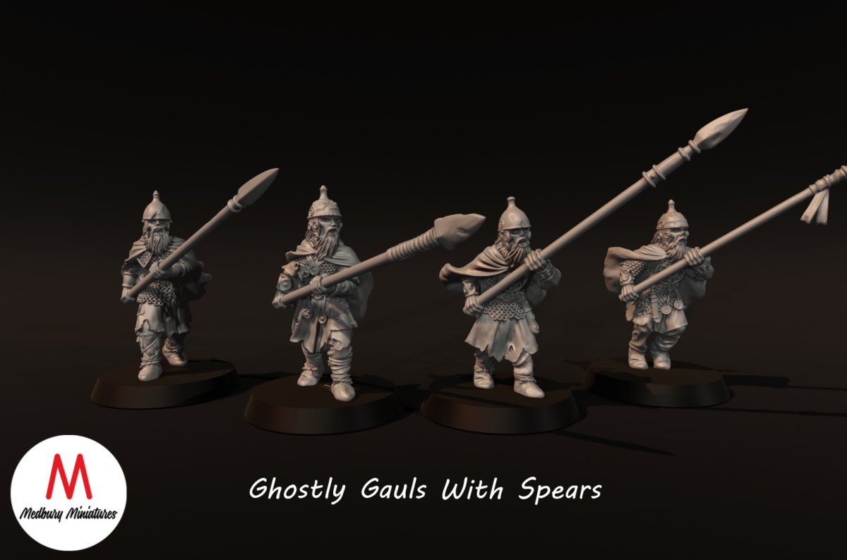 Ghostly Gauls with Spears